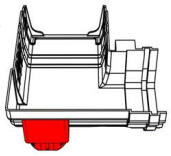 165mm                               90° Degree                      Box Gutter                Adaptor with   Outlet Left