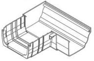265mm                               90° Degree                      Box Gutter                Adaptor                              Right