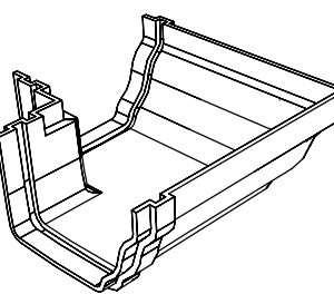 Classic Gutter 90° External Gutter Corner