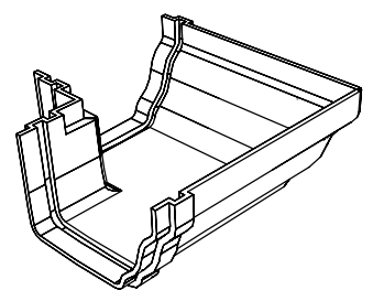 Classic Gutter 90° External Gutter Corner