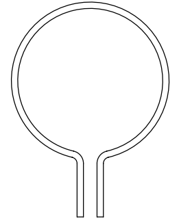 Downpipe Bracket Clip (Round) - Connects Downpipe Shoe       to Downpipe