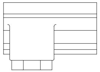 Left Hand Stop End Outlet - On Eaves Beam