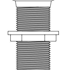 Special Gutter Outlet/Tank Fitting (Drill & Fix)